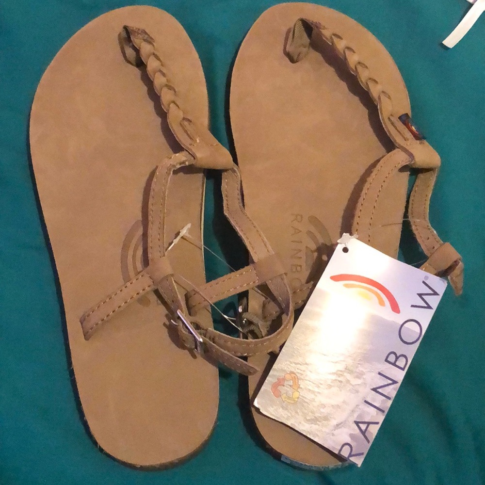 Rainbow sandals
